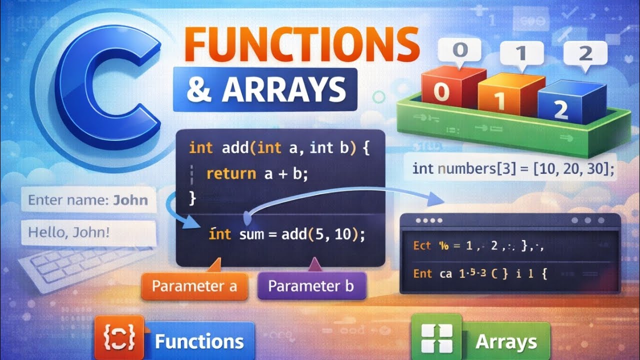 Functions & Arrays | Part 06