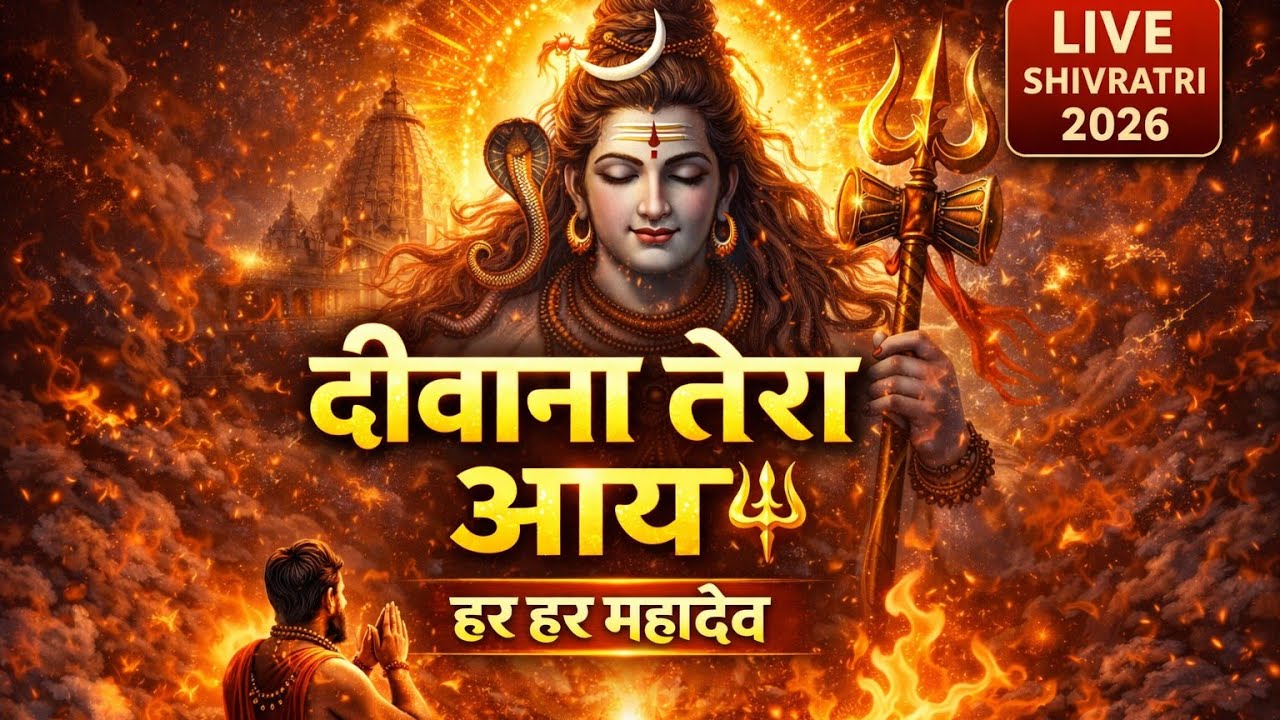 दीवाना तेरा आया 🔱 हर हर महादेव | Maha Shivratri Special 2026 | ॐ नमः शिवाय