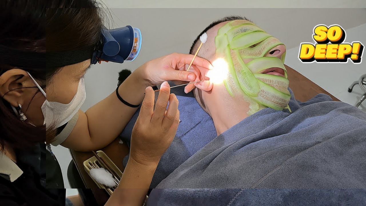 INSANE Pleasure Vietnam EAR CLEANING & Satisfying Massage!