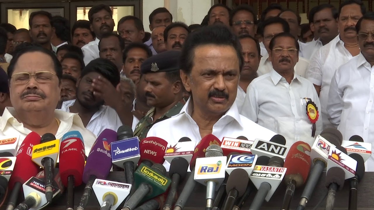 When PM Modi visits TN, Black flag protest will be organised by DMK - Thalapathy M.K.Stalin