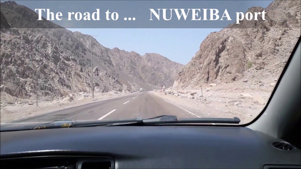 Road to Nuweiba port
