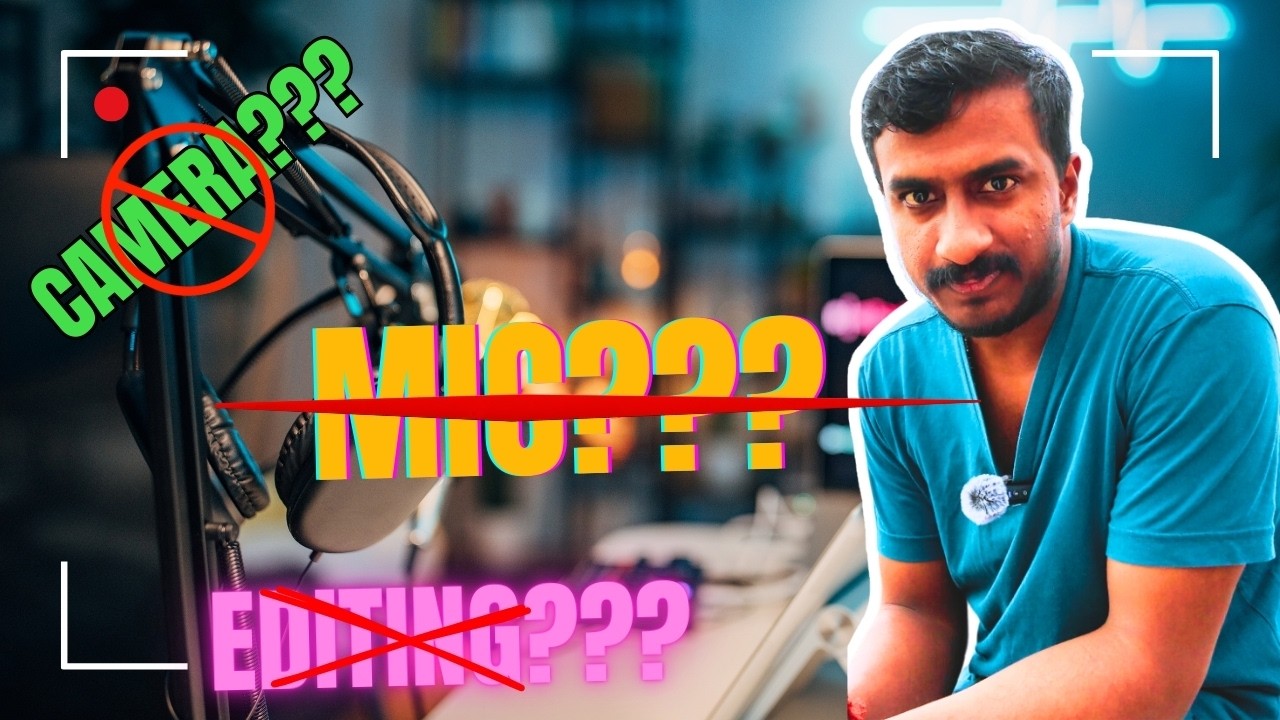 What is MOST important to start creating content!?#startnow  #smallyoutuber #youtubecontentcreation