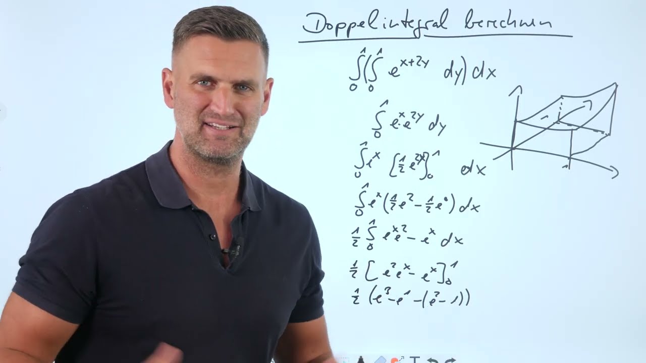 Doppelintegral berechnen | Mathe by Daniel Jung