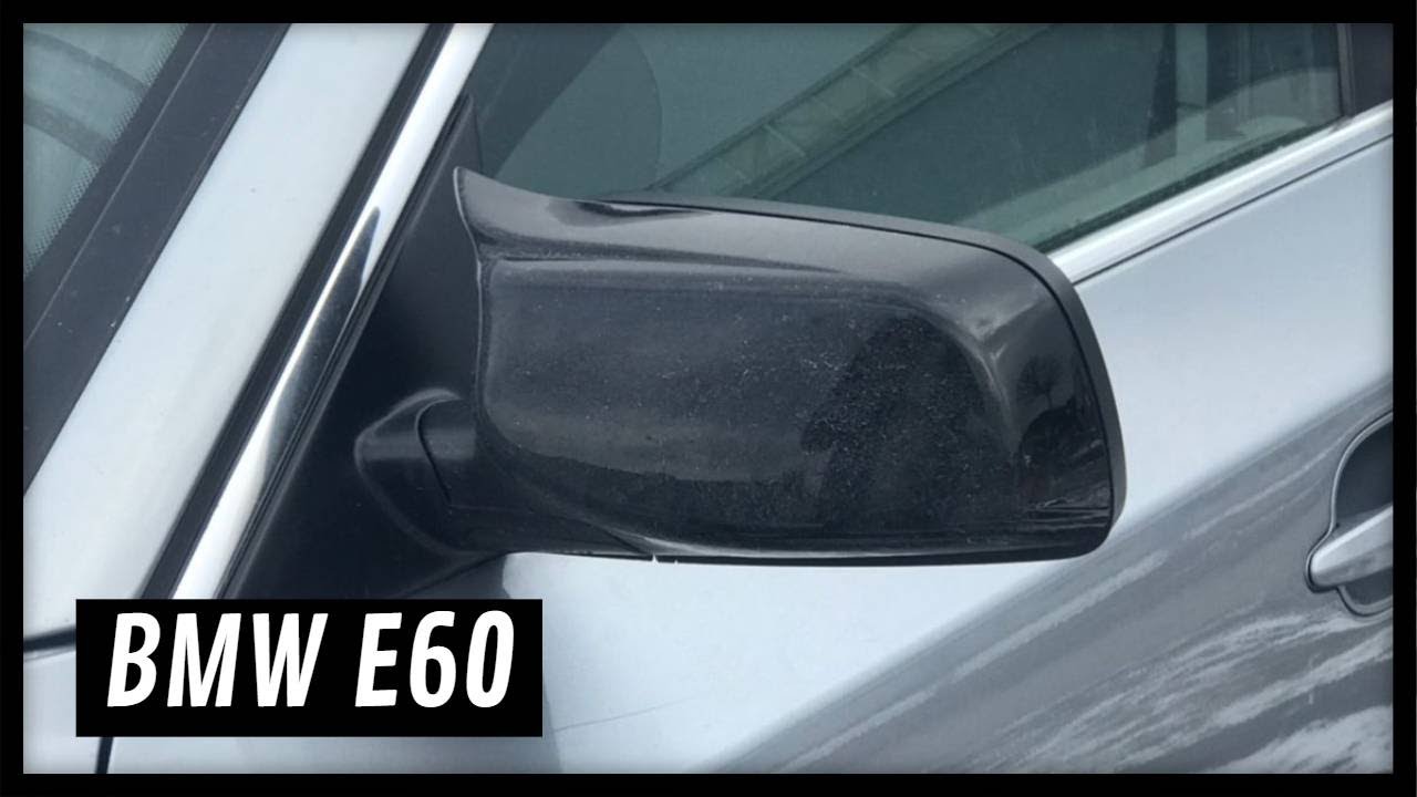 EVERY BMW E60 NEEDS THIS MOD!! - M STYLE SIDE MIRROR CAPS UPGRADE MOD
