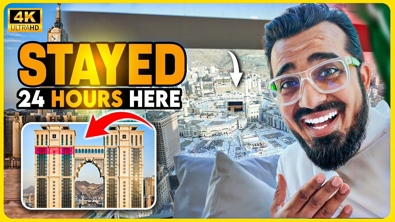 Stayed in Makkah’s Most Expensive Hotel Suite with Kaaba View | Luxury Room Tour 4K