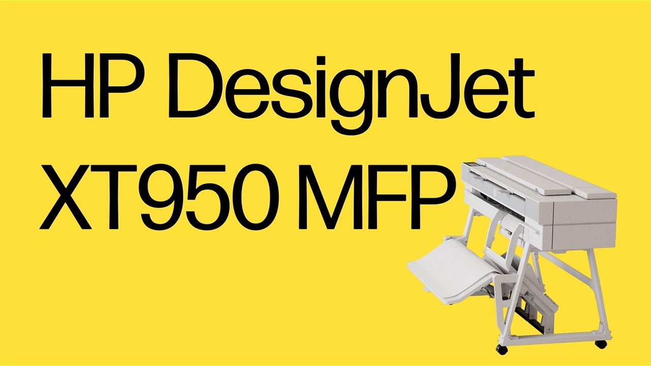 New HP DesignJet XT950 36