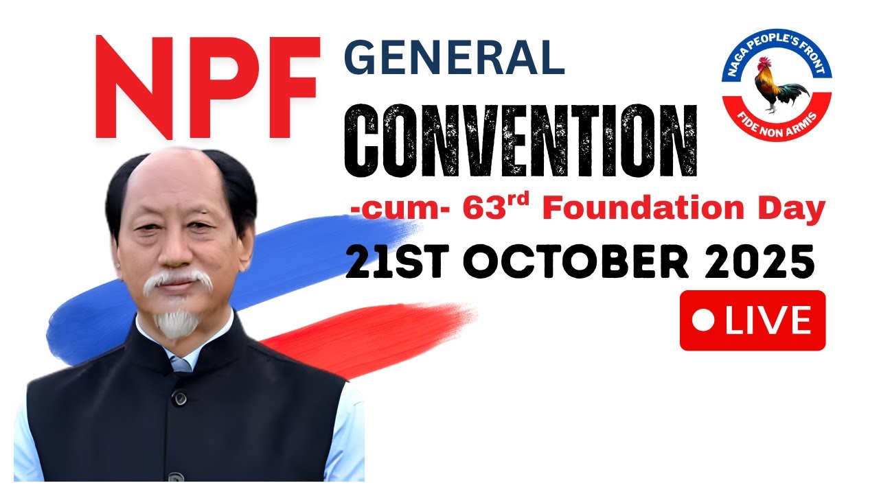 LIVE: New Leadership at NPF's General Convention cum 63rd Foundation Day | Lungleng Media