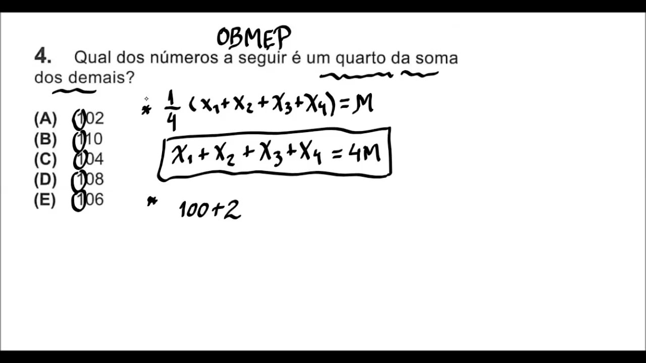 OBMEP 2024| QUESTÃO 4| NIVEL 1