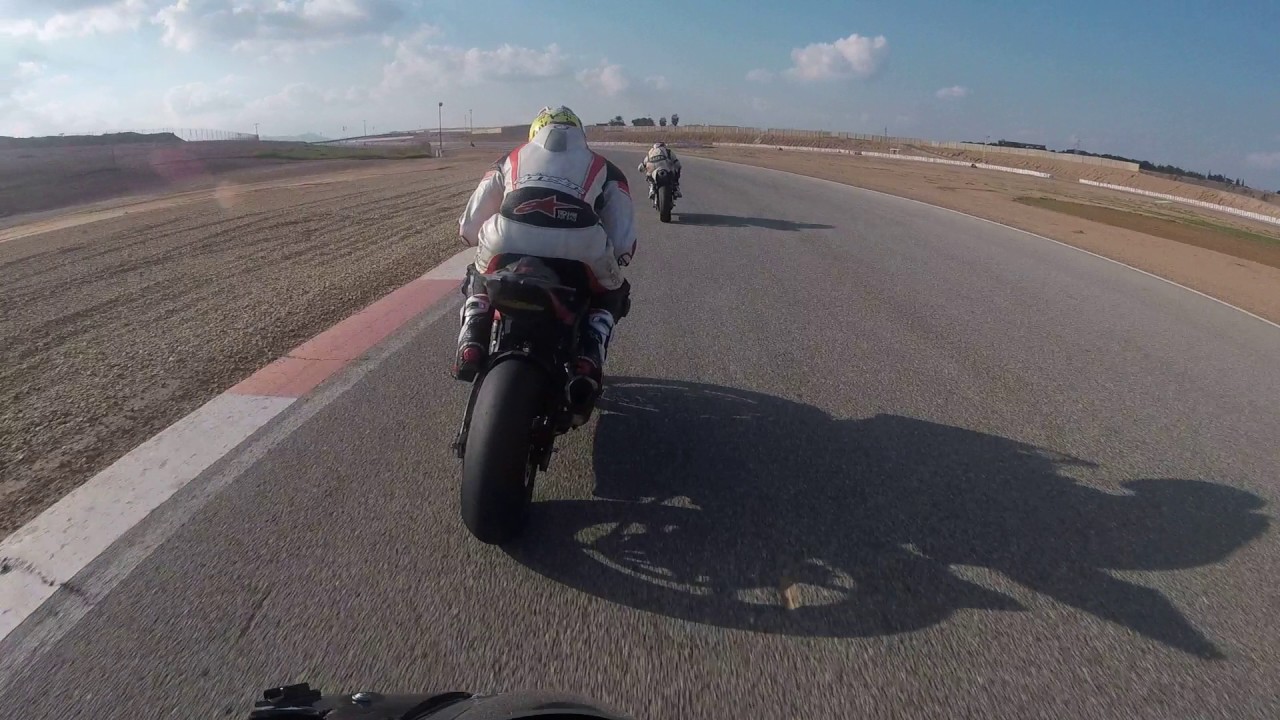 Cartagena fun onboard Honda cbr600rr