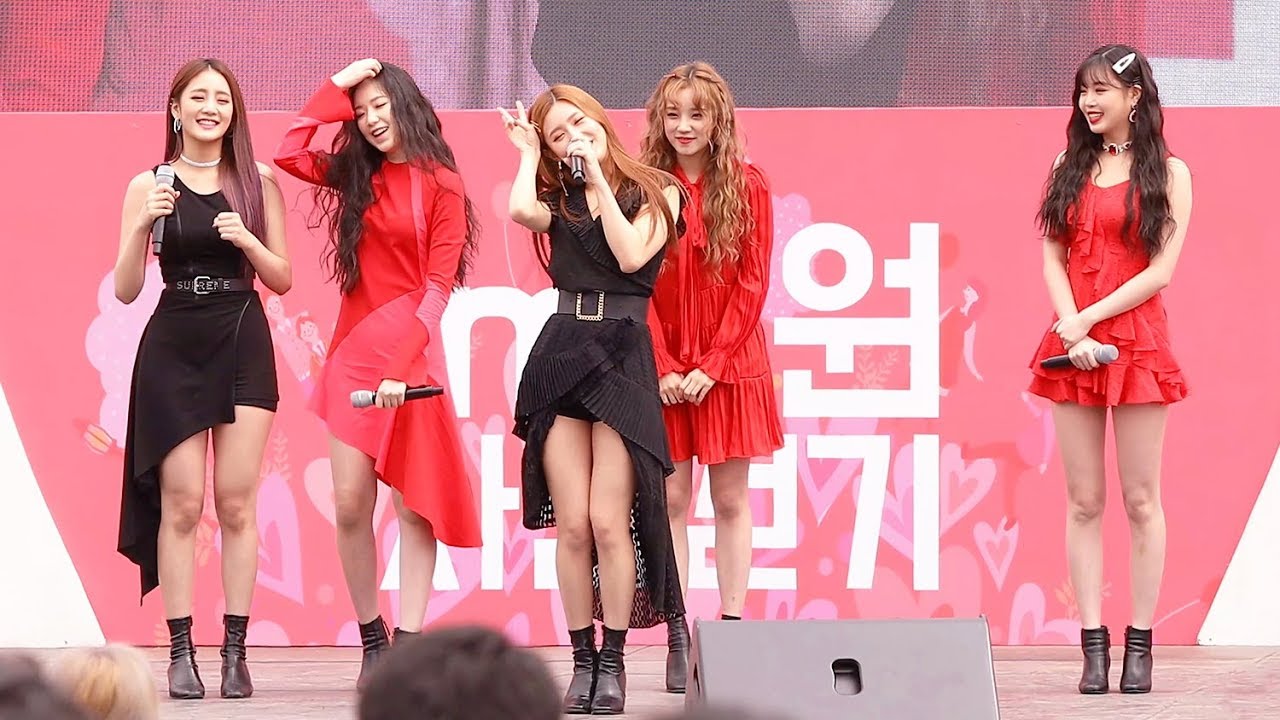 190406 여자아이들(G)I-DLE Full ver. (Senorita + HANN + LATATA + MAZE) [희망나눔자선걷기] 4K 직캠 by 비몽