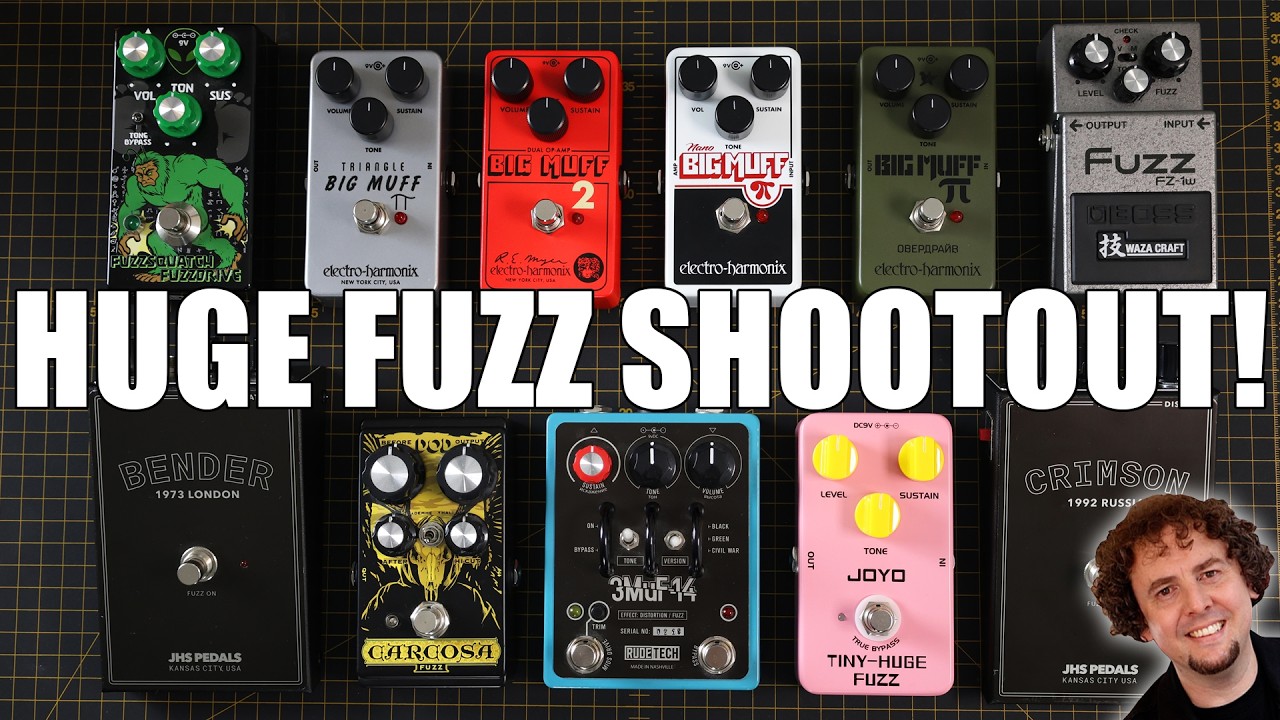 EHX Big Muff 2 vs ALL THE FUZZES | How well does 