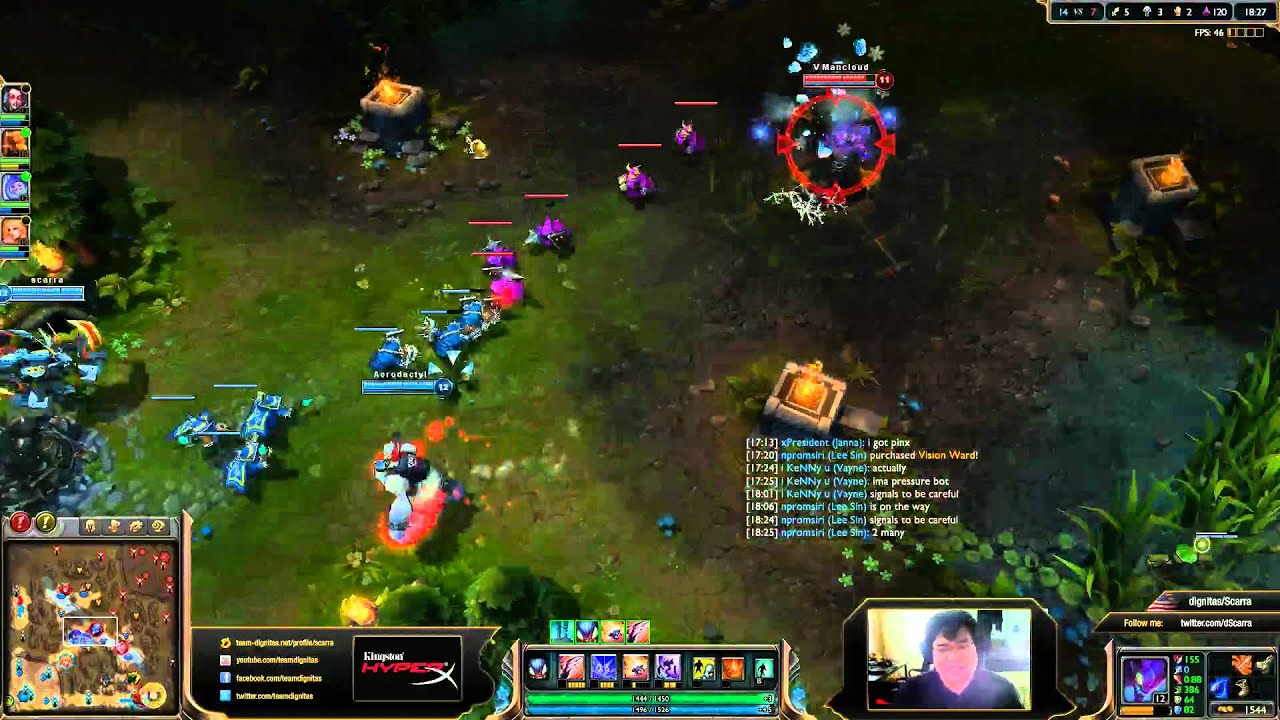 Scarra - Kha'Zix vs Ryze mid «Boss» (Challenger l)