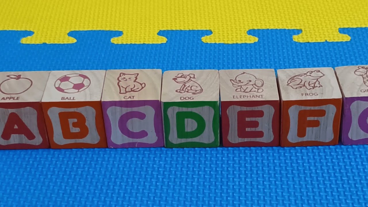 Learn alphabets (ABCD) in a new way