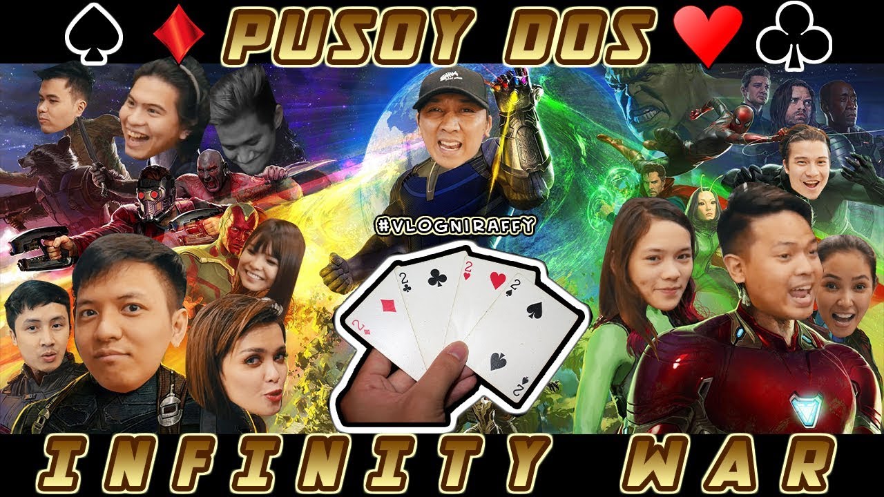 PUSOY DOS INFINITY WAR - SQUAD CARD GAME! #VlogNiRaffy 17
