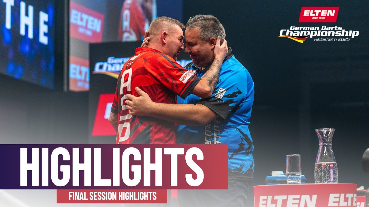 THAT'S A HAT-TRICK! 🏆 | 2025 German Darts Championship | Day Three Evening Highlights