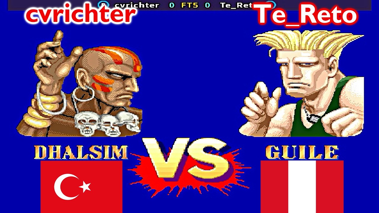 Street Fighter II': Champion Edition - cvrichter vs Te_Reto FT5