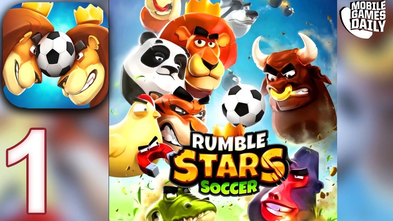 RUMBLE STARS SOCCER - Gameplay Part 1 (iOS Android)