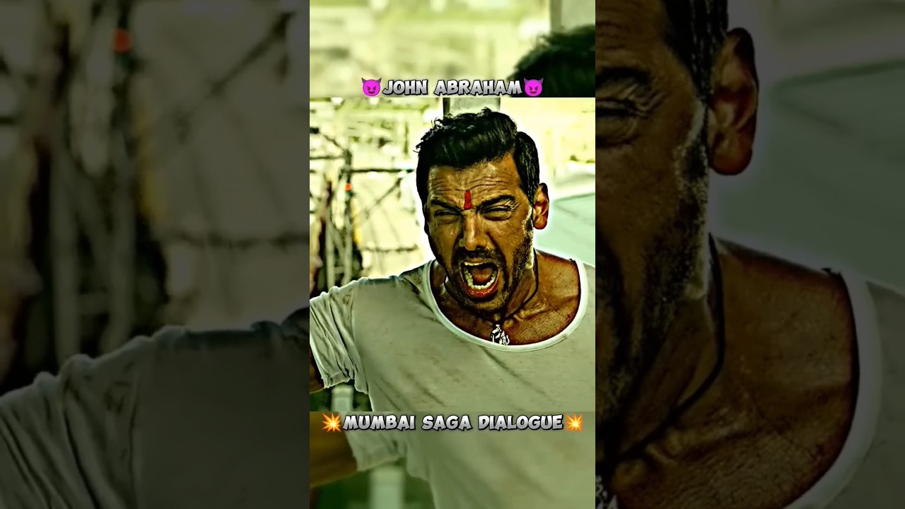 John Abraham Action Movie || Mumbai Saga Movie || #bollywood #movie #sinema