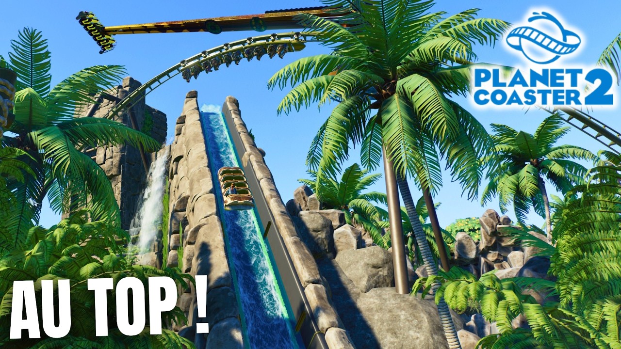 IL A TERMINÉ SON PARC ! (c'est excellent) | Planet Coaster 2 - Visite Parc d'Attraction Abonné