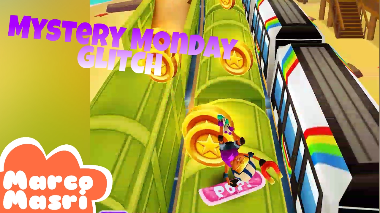 Mystery Monday Glitch in Hawaii 2015 version | Subway Surfers