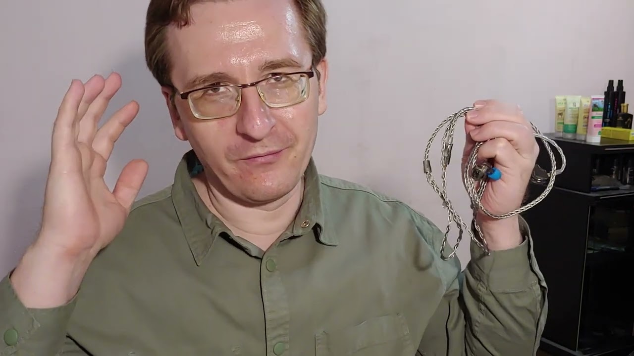 Кабель KbEar Wide (8 ядер, графен) + KZ PR1 Pro + LG G7 Thinq