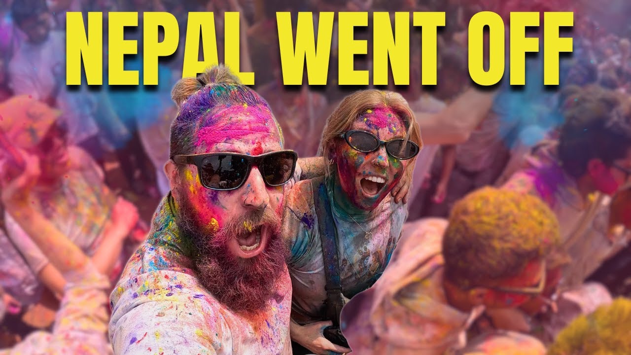 We Didn&rsquo;t Expect This at the Holi Festival in Nepal!