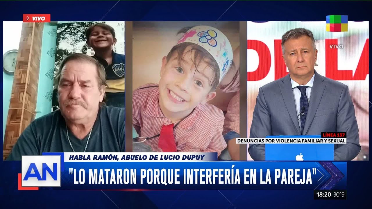 ⚫ El escalofriante relato del abuelo de Lucio Dupuy de la tortura que recibía el niño