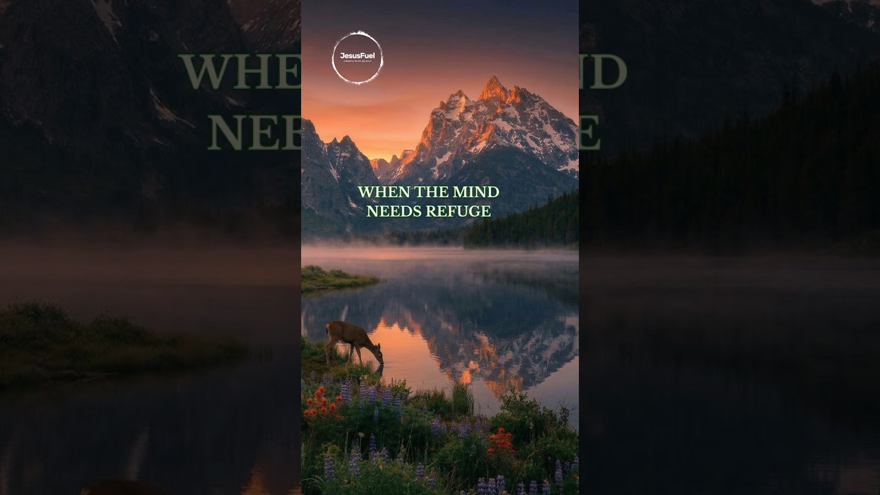 WHEN THE MIND NEEDS REFUGE | Soaking Worship Instrumental for Prayer & Anxiety Relief | Psalm 18:19