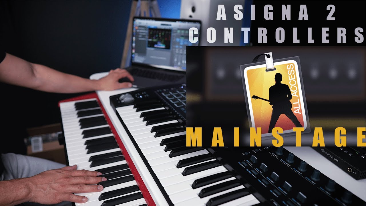 Como Asignar 2 Controladores en Mainstage