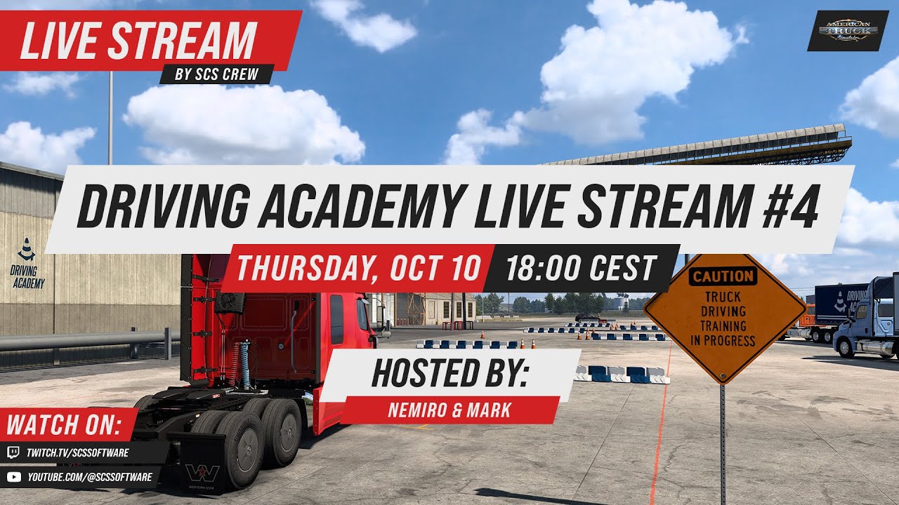 Автошкола ATS | Программное обеспечение SCS 🚛🚛