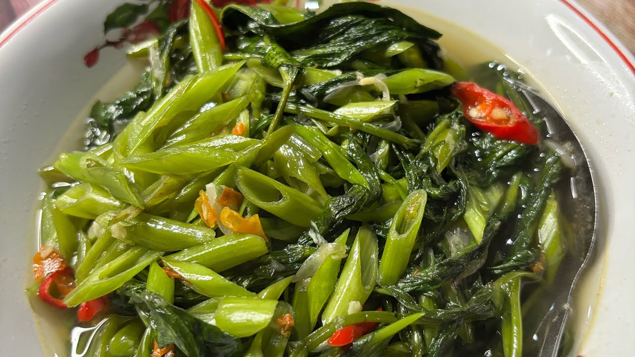 Daun singkong ku abis di colong akhirnya beli sayur deh