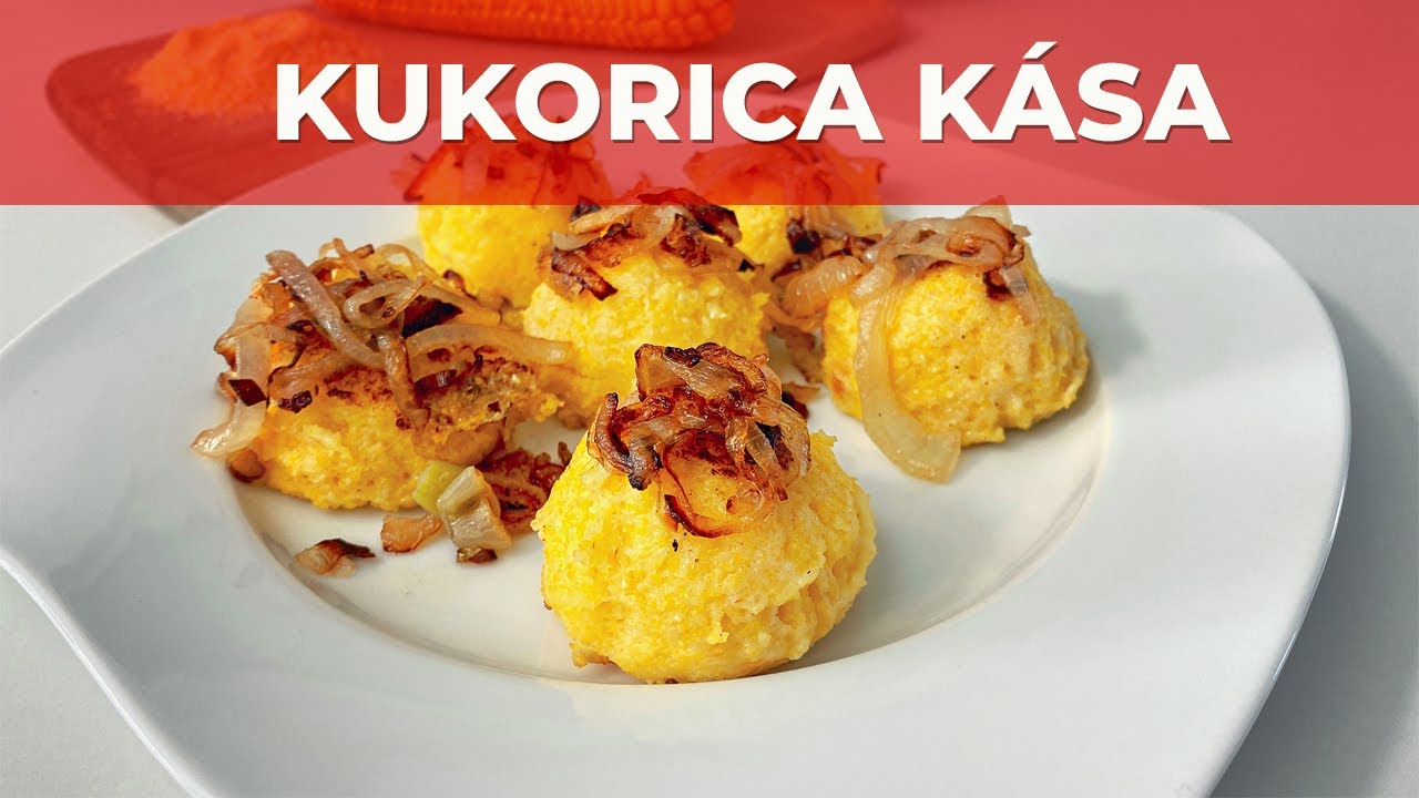 Kukorica kása (puliszka, polenta) videó recept