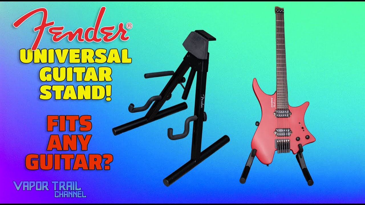 Fender Universal Guitar Stand – Best Stand for Strandberg, Flying V, Jazzmaster & More