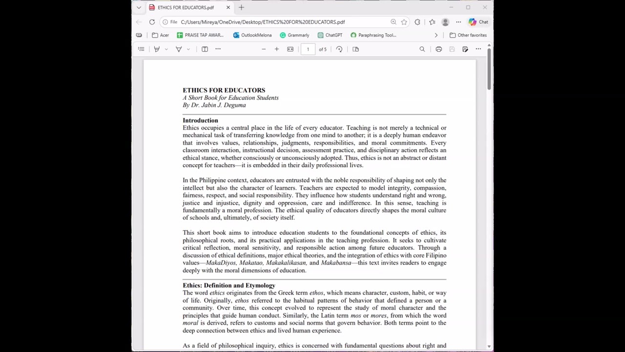 Ethics_Introduction_Paragraph 1_Part 2