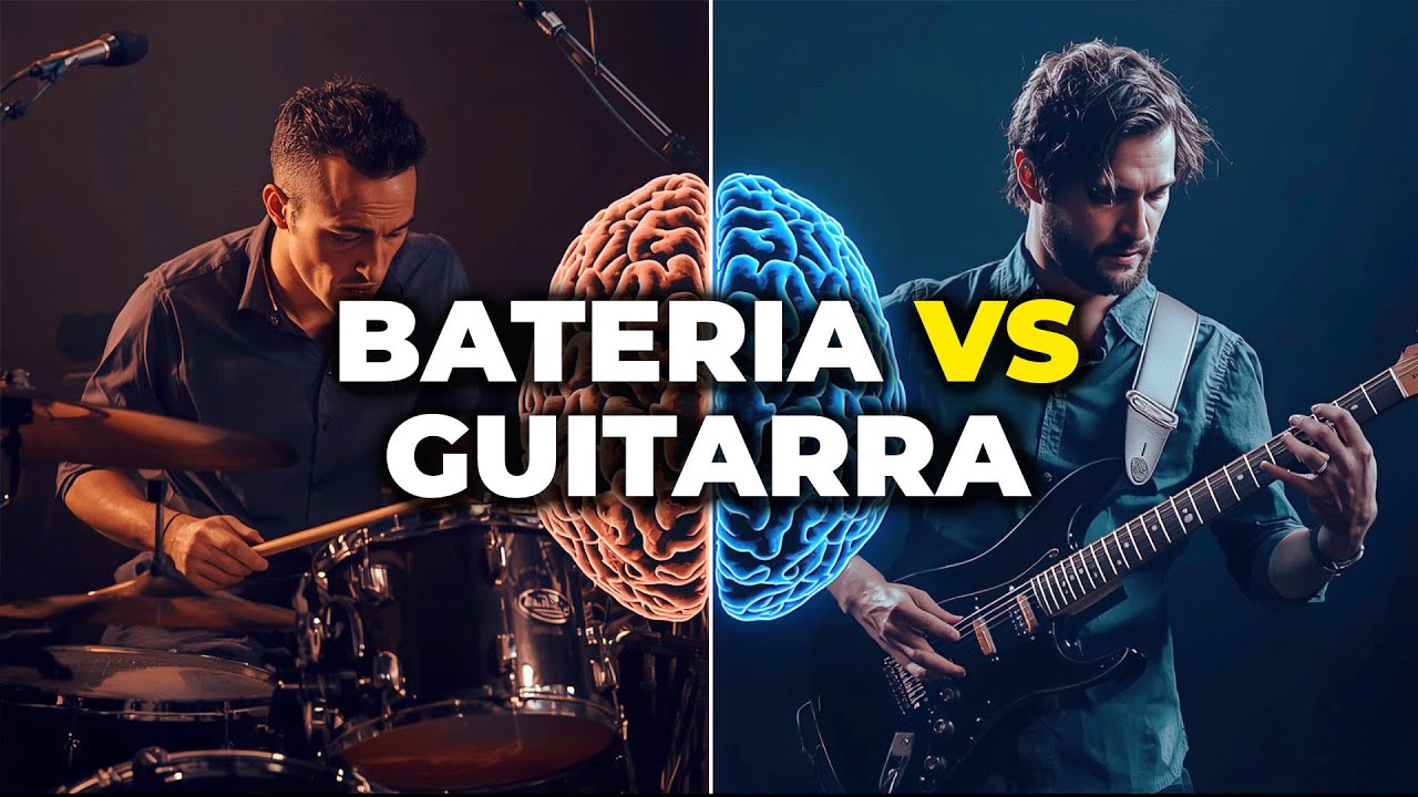 Batería vs Guitarra: Ciencia, Música y lo que le Hacen a tu Cerebro