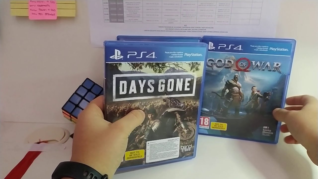 Ps4 mega paketin içinde ki  oyunlar kutu açılımı 🎁