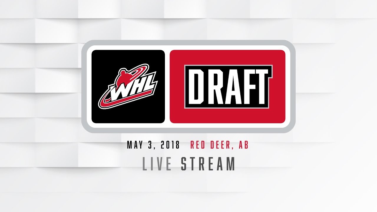 LIVE || 2018 WHL DRAFT || Red Deer, AB