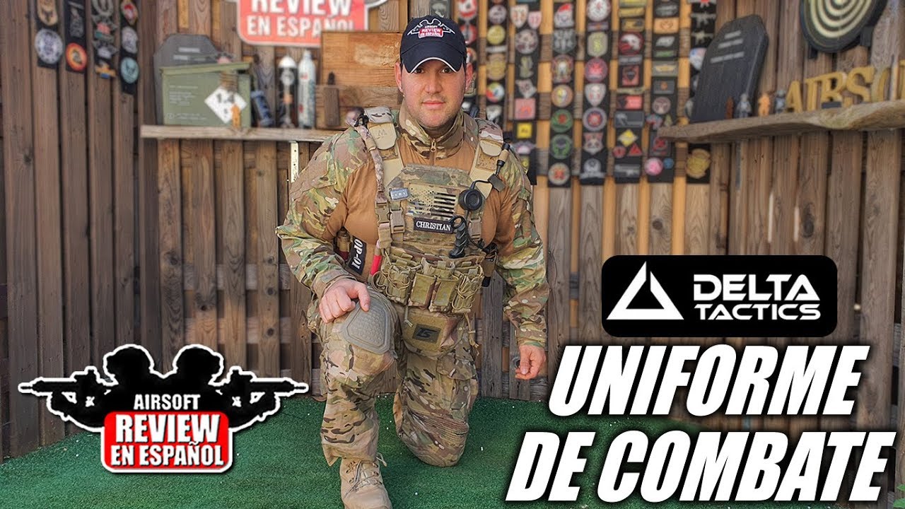 Uniforme de Combate DELTA TACTICS 💥- Calidad/Precio 💶 BRUTAL 👌❗❗ | Airsoft Review en Espa&ntilde;ol