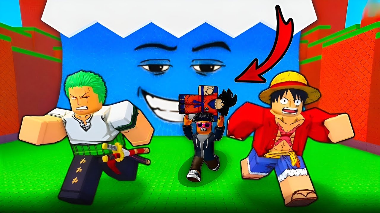 Tsunami ရေလှိုင်းတွေကြားက အမိုက်စား Anime တွေ ရအောင်ယူခဲ့တယ် | Escape Tsunami for Anime- ROBLOX