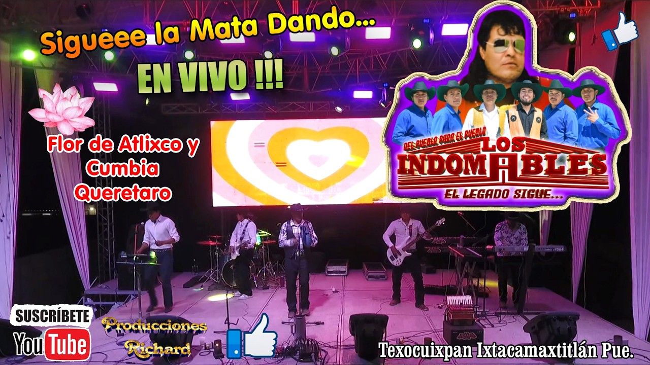 Los  Indomables || En Vivo 2026 || Flor de Atlixco - Cumbia Queretaro - Mix El Dale Dale