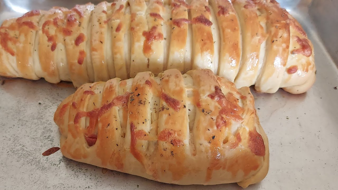 O Melhor Pão Recheado  Fácil e Delicioso!.