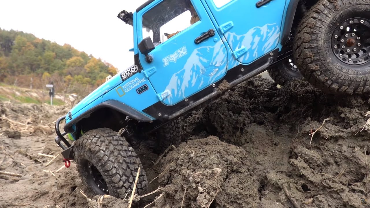 Traxxas TRX-4 | Jeep Wrangler Rubicon JK | Off Road Mudding