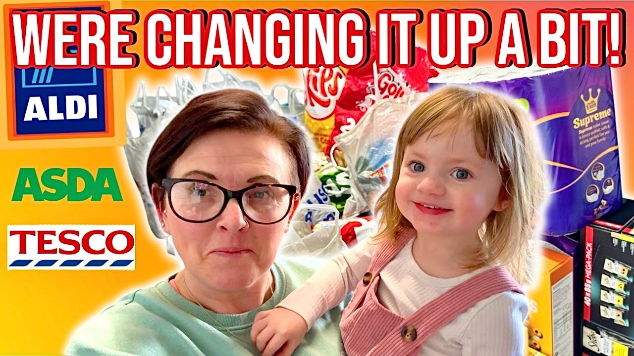 ** £400 Grocery HAUL + Easter Egg Price Comparison ** TESCO, ALDI & ASDA!