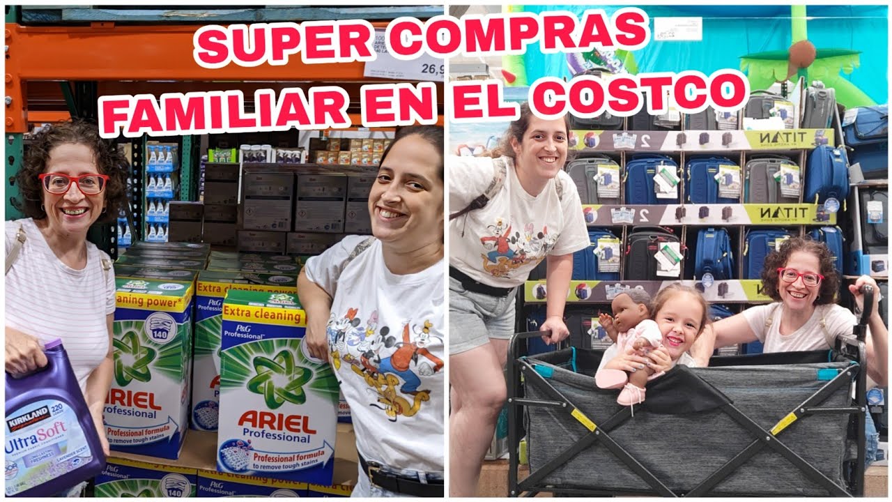 Súper compras familiar en el COSTCO