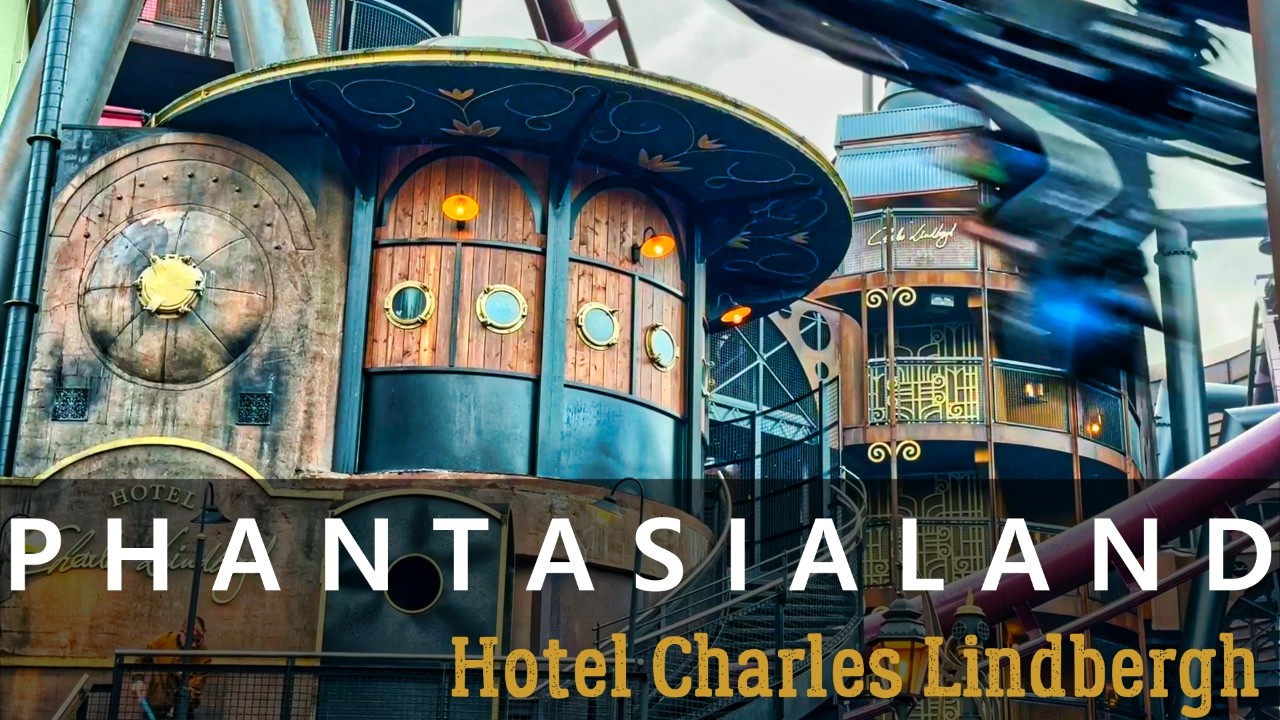 Slapen in de F.L.Y. Rollercoaster - Hotel Charles Lindbergh @ Phantasialand