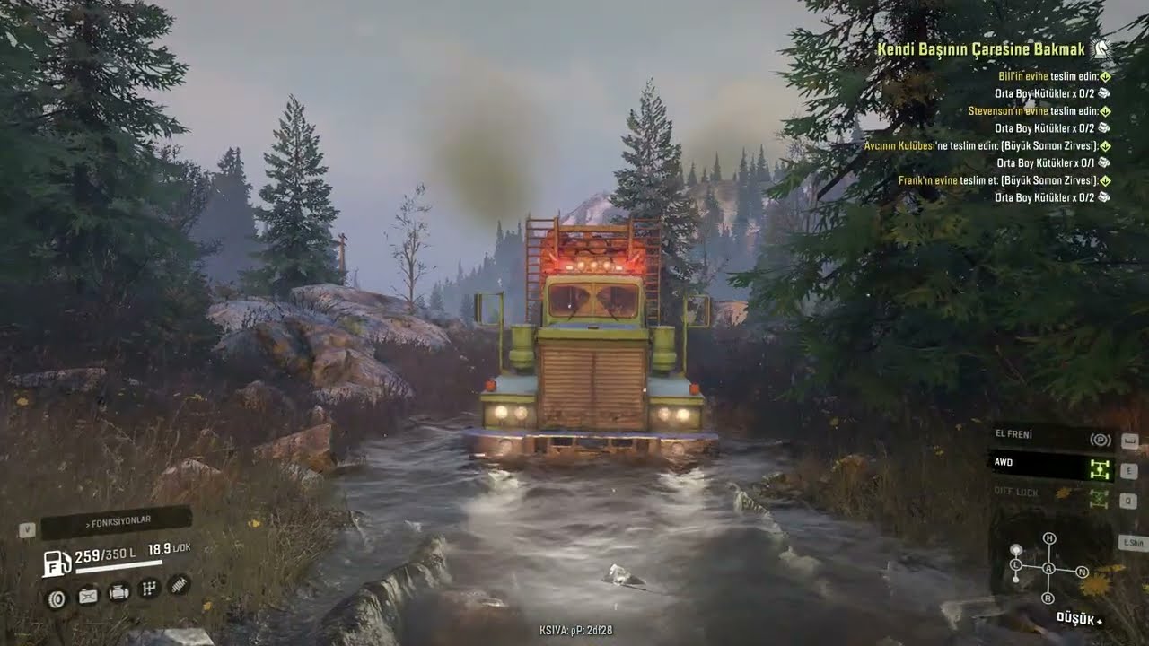 SnowRunner 2026 - Yukon - Pacific P12 - Tomruk Transport