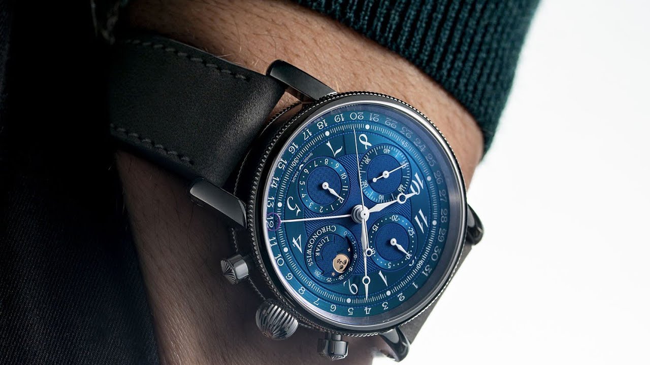 Chronoswiss Lunar Chronograph Aurora Review – A Stunning Luxury Moonphase Chronograph Watch
