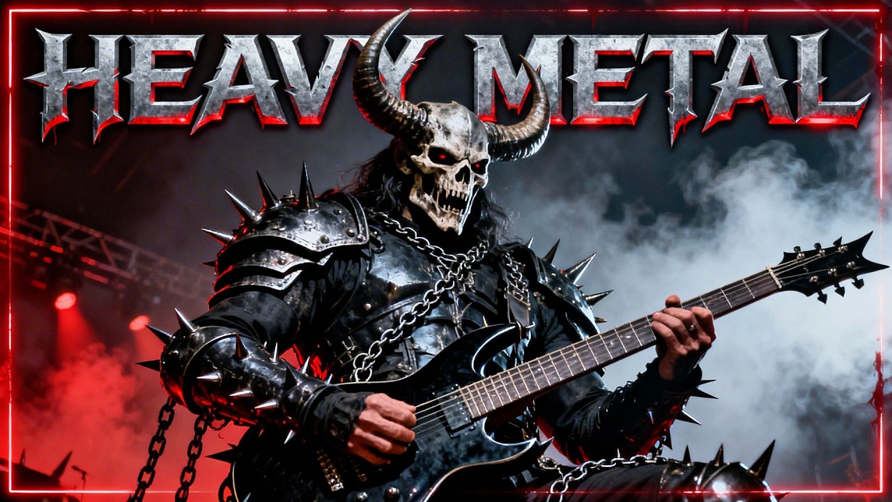 Ultimate Heavy Metal Playlist | 1 Hour of Powerful Guitar Riffs