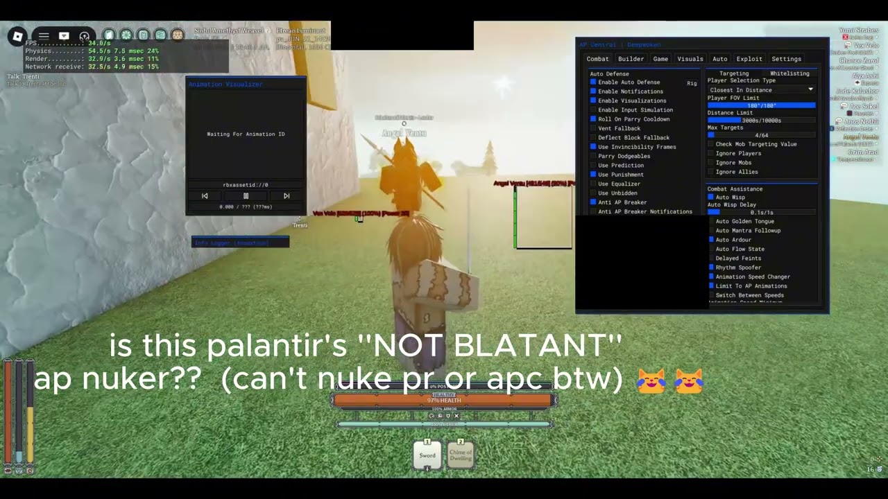 Palantir, The Worst Deepwoken Script ( whole scam )