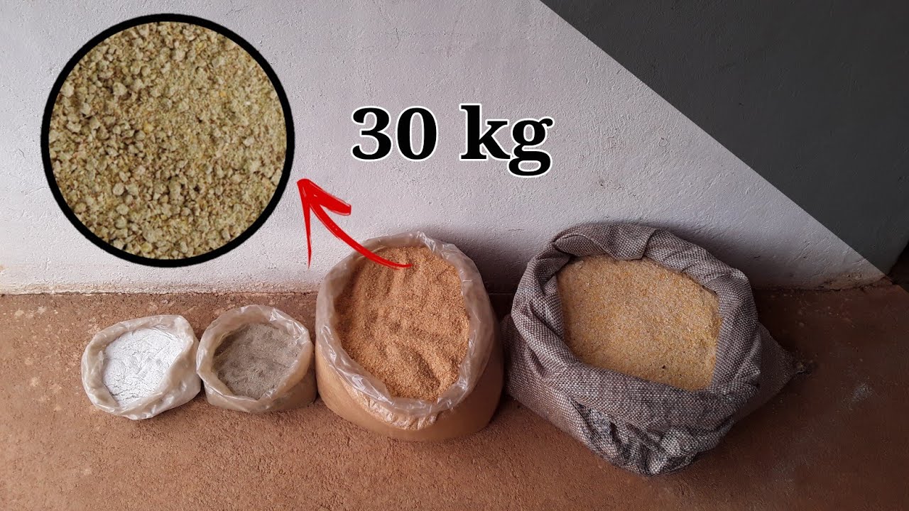 COMO FAZER RAÇÃO DE POSTURA PARA SUAS AVES🐔